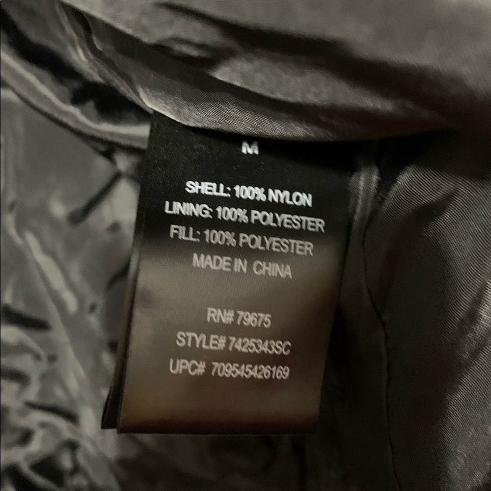 Bcbgeneration Premium Performance Hooded Black Pu… - image 2